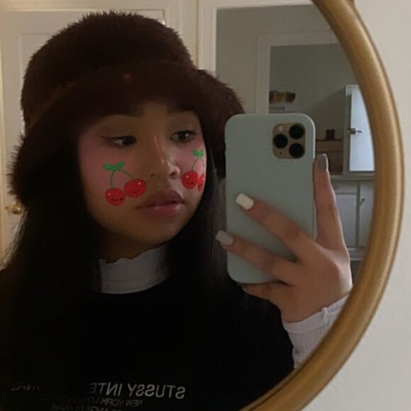 Urban Outfitters Accessories - Urban Outfitters Eyelash Knit Bucket Hat